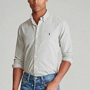 Grey Ralph Lauren Oxford Shirt